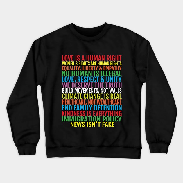 Vote Election 2020 Save America Vote Democrat Liberals Gift Crewneck Sweatshirt by BestSellerDesign